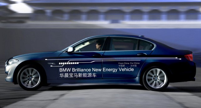 BMW And Brilliance Create 5-Series Plug-In Hybrid