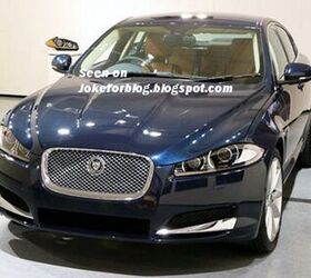 2012 Jaguar XF Revealed in Spy Photo Ahead of NY Auto Show Debut