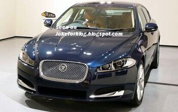 2012 Jaguar XF Revealed in Spy Photo Ahead of NY Auto Show Debut