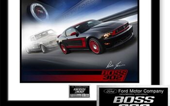 2012 Ford Mustang Boss 302 Owners Can Buy Custom Print