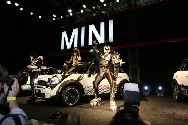 MINI Teams Up With KISS for Charity; Announces 'MINI Rocks the Rivals' Tour [NYAS]