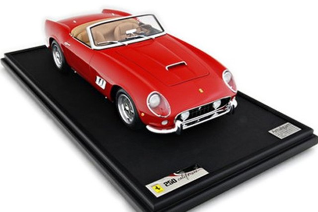 1960 ferrari 250 california spyder swb 1 8 scale model gets exotic price tag
