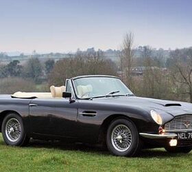 royal wedding style aston martin db6 convertibles up for auction