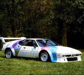 Frank Stella Painted BMW M1 Art Car Headed To Auction