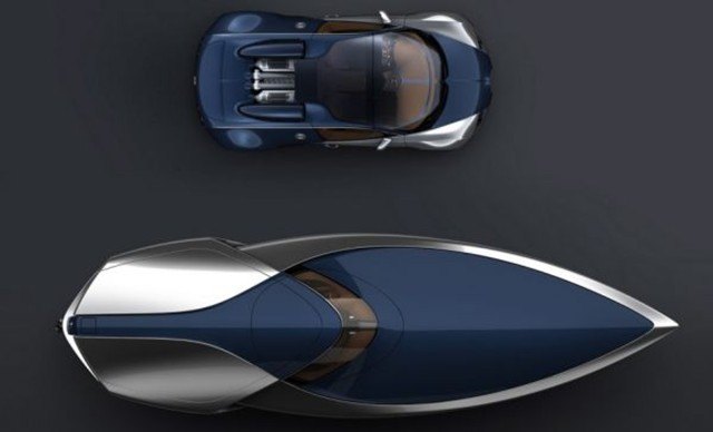 Bugatti Sang Bleu Yacht Concept Poised to Make a Splash