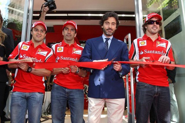 ferrari opens first official store in spain