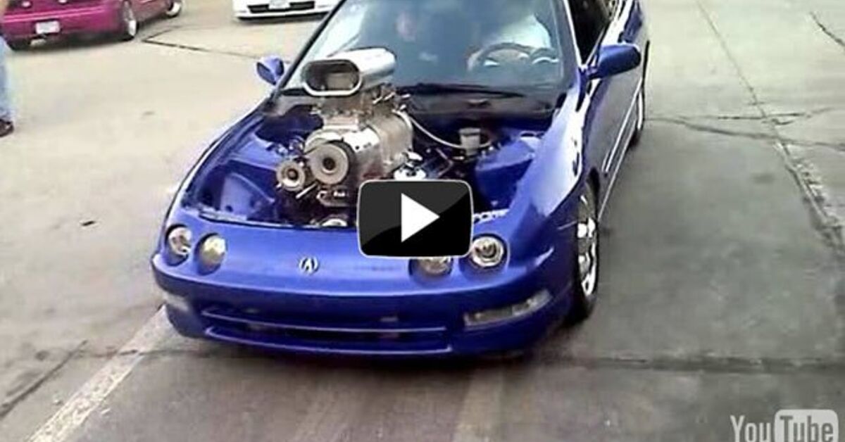 RWD, Supercharged Big-Block Acura Integra: Finally, A Fast Honda ...