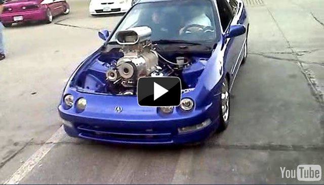 RWD, Supercharged Big-Block Acura Integra: Finally, A Fast Honda ...