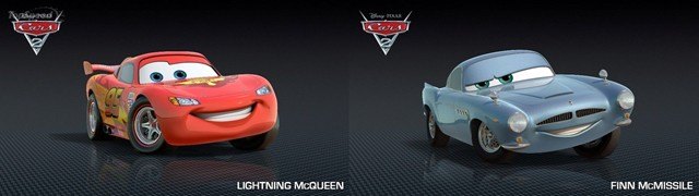 Cars 2's Lightning McQueen And Finn McMissile Race In Real Life