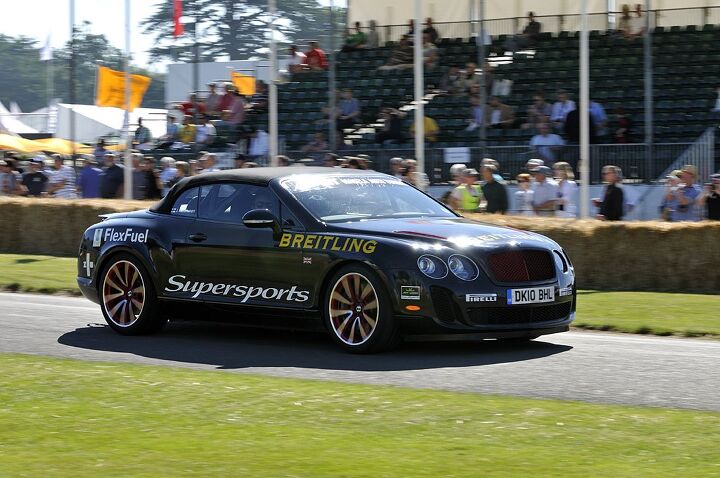 Bentley Ice Racer Takes On The Hillclimb Challenge At Goodwood