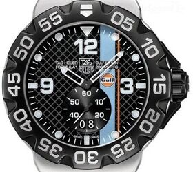 Your Engine Will Rev For Tag Heuer's Formula 1 Gulf Edition Watch
