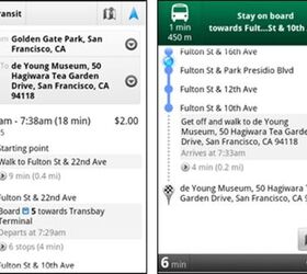 Update to Google Maps 5.7 for Android Navigates Public Transit