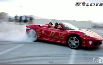 Ferrari F430 Spider Does Its Best Ken Block Gymkhana Imitation [Video]