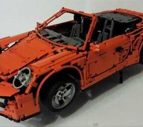 Lego Porsche 911 Turbo Cabriolet With Functional PDK Transmission [Video]