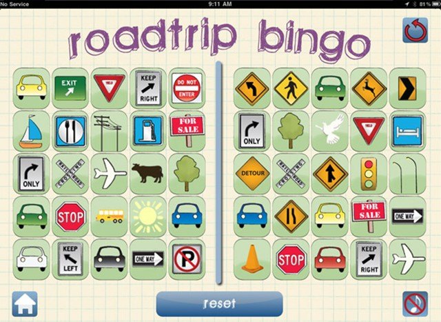Keep Kids Occupied on Road Trips With the Road Trip Bingo App