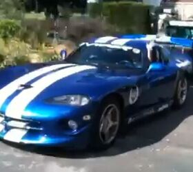 Why Is This Dodge Viper Towing An F1 Car? [Video]