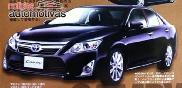 2012 toyota camry photos leaked