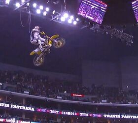 Travis Pastrana Breaks Foot At X Games, Cancels His NASCAR Entry [Video]