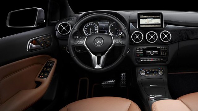 Mercedes-Benz's B-Class Interior Images Revealed