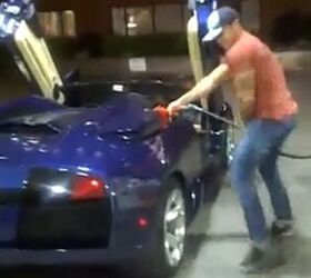 This is How You Pump Gas in a Lamborghini Murcielago [Video]