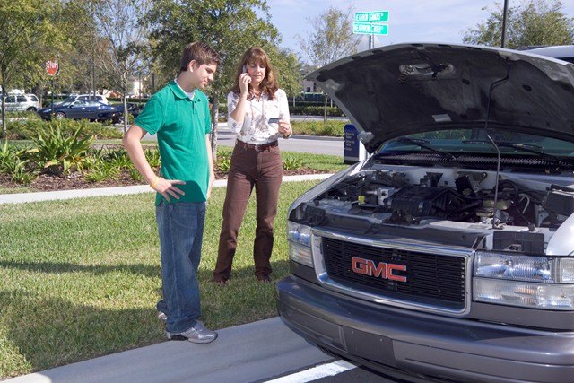 what to do when your car breaks down advice from aaa