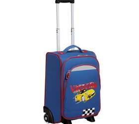 Kids Will Light Up When Pulling Porsche Rolling Suitcase