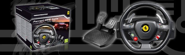 Ferrari Racing Wheel Game Ferrari 458 Italia Racing Wheel Lets You Burn Rubber on Xbox ...