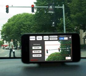 Dashboard Mounted Smartphones Track Traffic Light Times