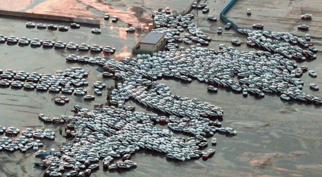 automakers shut down plants as typhoon hits japan
