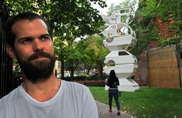 toronto artist jed lind turns seven 1979 honda civics into artwork
