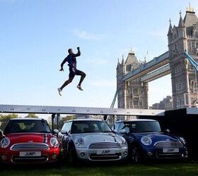 Olympic Hopeful Jumps Three 2012 MINI London Edition Models [Video]