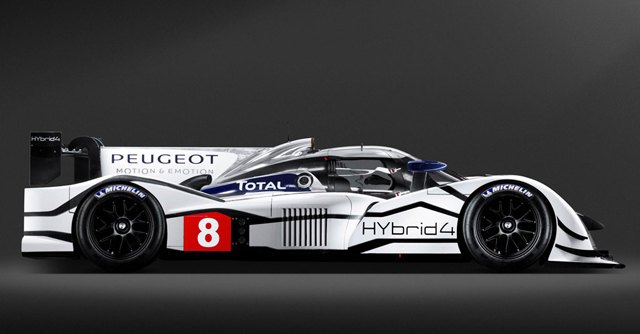 peugeot 908 hybrid4 to take the challenge to toyota in lmp1