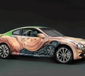 infiniti s g37 art car to be auctioned off for one drop foundation