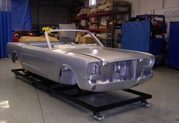 ford stamps brand new 65 mustang convertible for sema