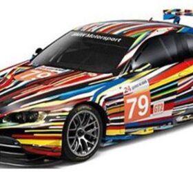 Artist Jeff Koons Creates Scale Model BMW M3 GT2 Art Car