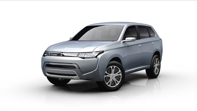 mitsubishi reveals near production plug in hybrid crossover tokyo motor show preview