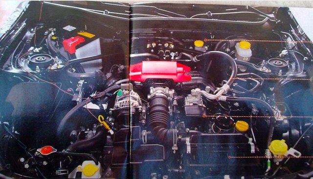 toyota ft 86 engine bay revealed two manual gearboxes available