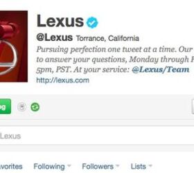 Lexus Tops on Twitter Thanks to Interaction, Innovation