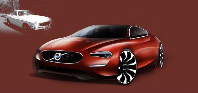 volvo designer pays tribute to p1800 coupe