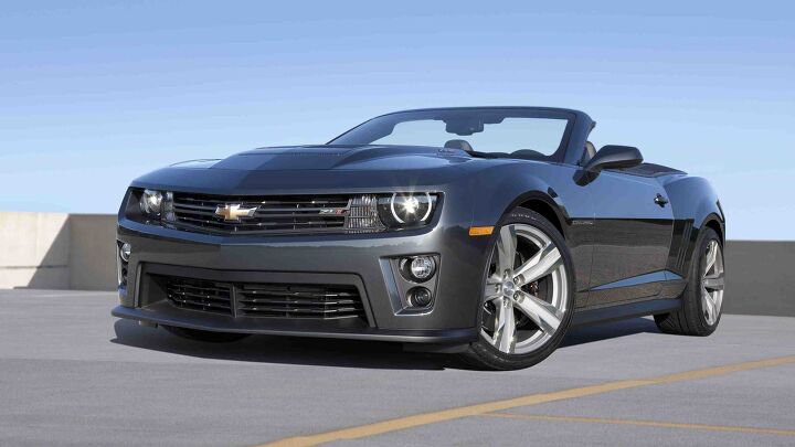 2013 Chevrolet Camaro ZL1 Convertible with 580 horsepower.