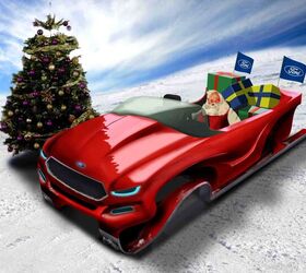 ford helps santa go green