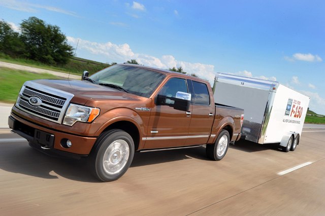 DALLAS, TX. September 22, 2010 – The Ford F-150, America's top-selling truck for 33 years, is the first and only pickup available with a twin turbocharged, direct-injected gasoline truck engine. Rated at 365-horsepower and 420 lb-ft of torque, the EcoBoost F-150 has a class leading towing rating of 11,300 lbs. F-150's four new engines help…