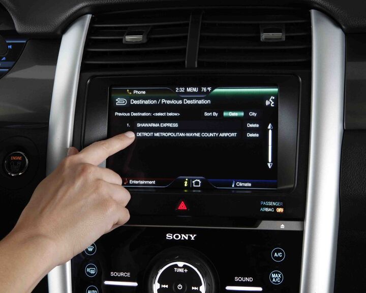 DEARBORN, MI., April 15, 2010– NEW MYFORD TOUCH 'COACHES' DRIVERS TO IMPROVE FUEL EFFICIENCY: MyFord Touch map-based navigation offers an Eco-Route option, which instantly calculates the most fuel-efficient route for the driver. Ford testing shows Eco-Route can help achieve fuel economy gains of up to 15 percent (4/15/2010)