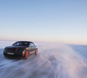 Bentley 'Power on Ice' Driving Event for the Adventurous One Percent