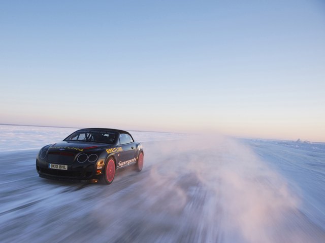 Bentley 'Power on Ice' Driving Event for the Adventurous One Percent