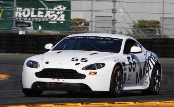 Aston Martin Vantage GT4 Tests Ahead of Grand Am Debut