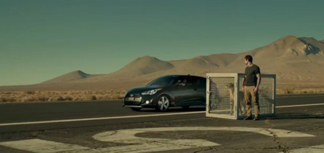 Hyundai Veloster Turbo Races A Cheetah In Super Bowl Ad [Video]