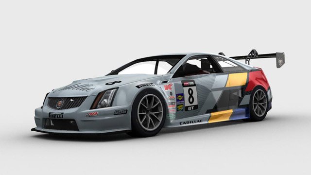 IRacing MMO Racing Simulator Adds Cadillac CTS-V Coupe Race Car