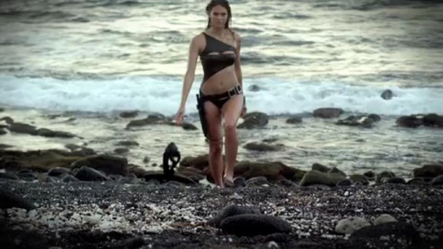 Sports Illustrated Bikini Model Undresses Laramie Limited in Video