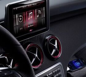 mercedes a class interior revealed with ipad like display